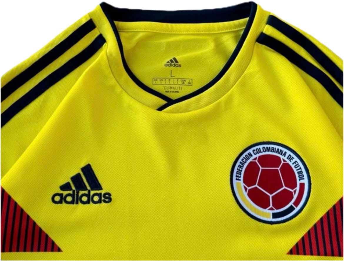 Colombia Home Jersey (2018) – Long Sleeve