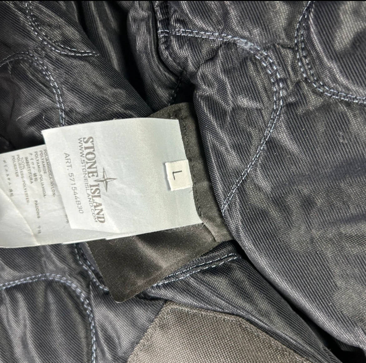 Stone Island 30th Anniversary Mussola Gommata Jacket (2012)