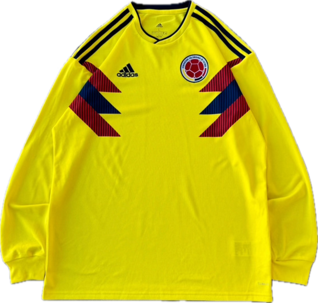 Colombia Home Jersey (2018) – Long Sleeve