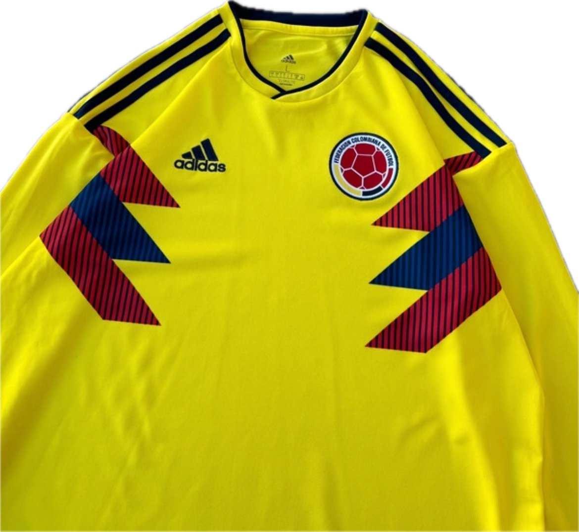 Colombia Home Jersey (2018) – Long Sleeve