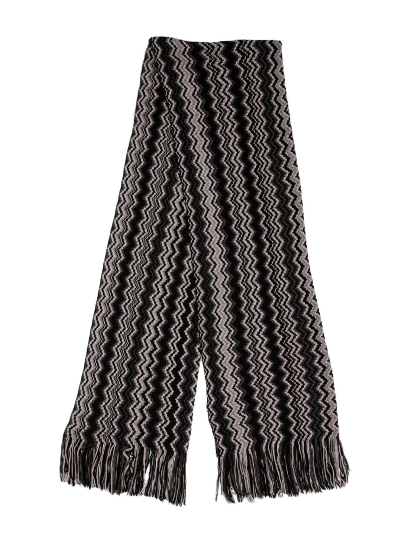 Missoni Scarf – Black & White (Unisex)