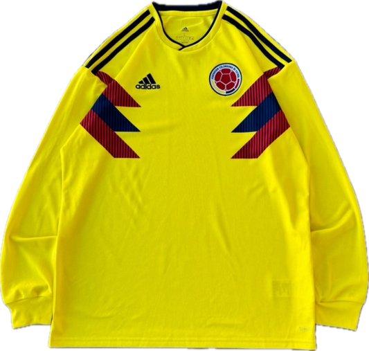 Colombia Home Jersey (2018) – Long Sleeve